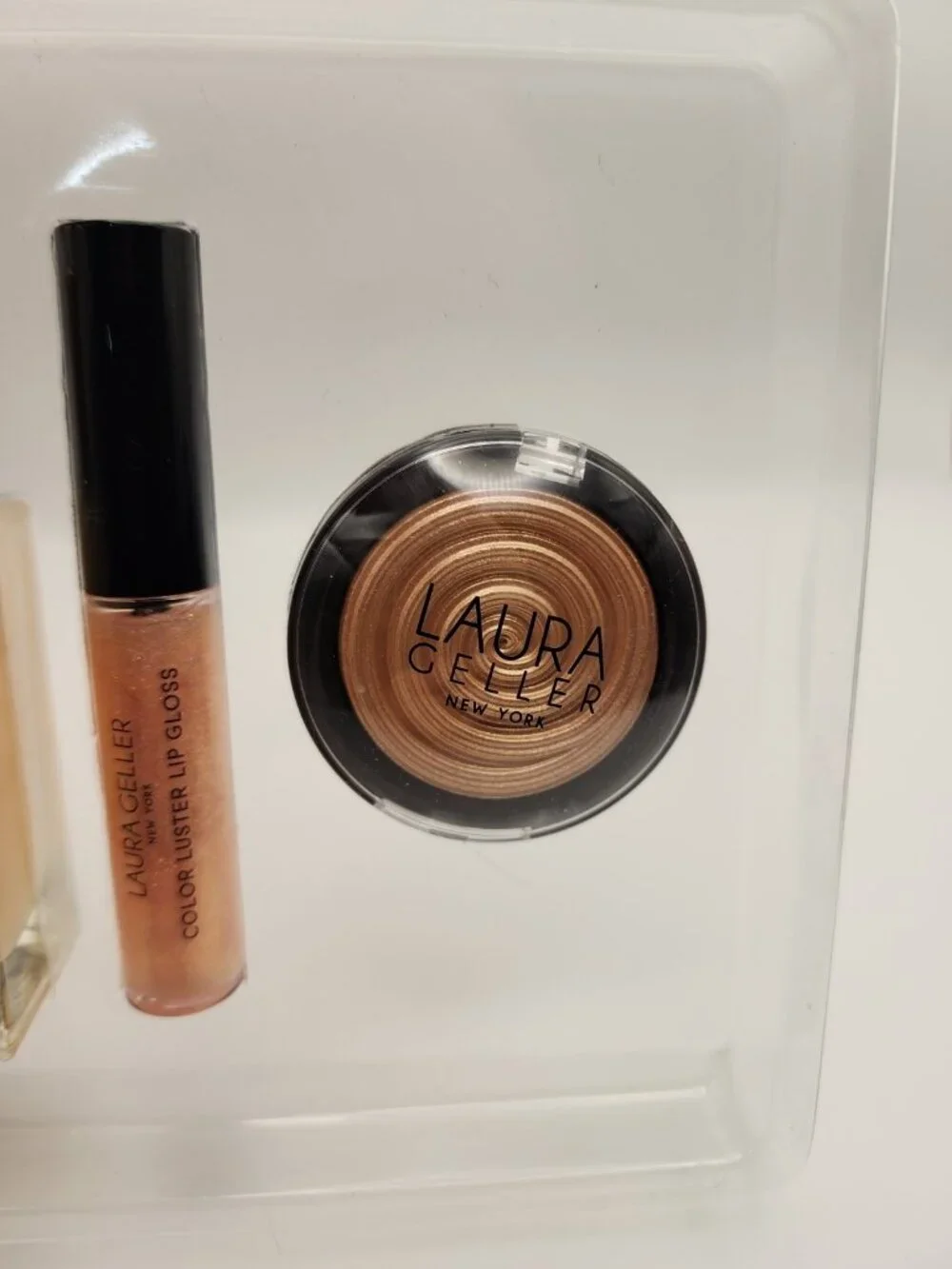 Laura Geller The Gold Standard 3 Piece Makeup Gift Set Gilded Honey New In Box